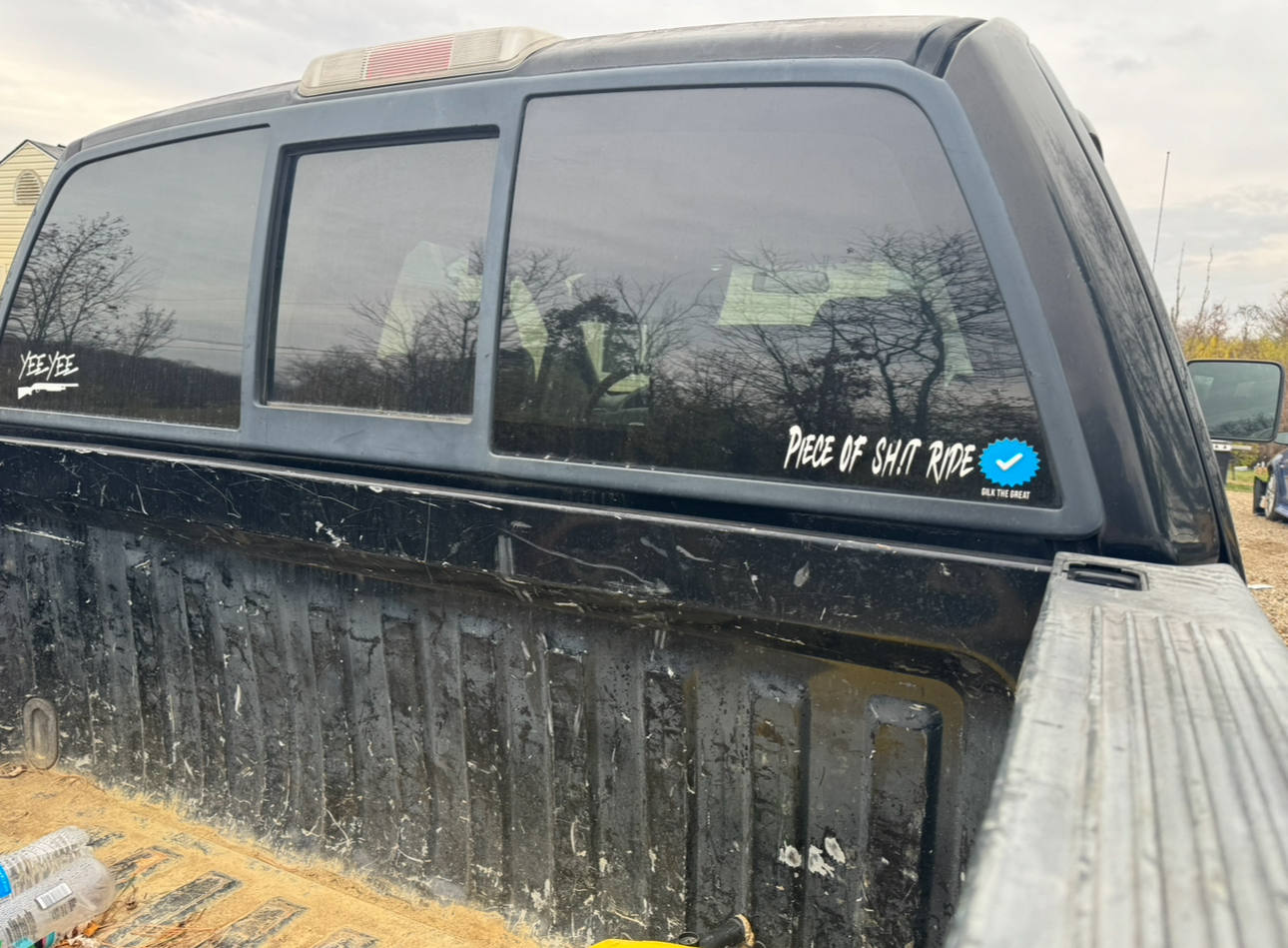 Verified POS Ride Sticker