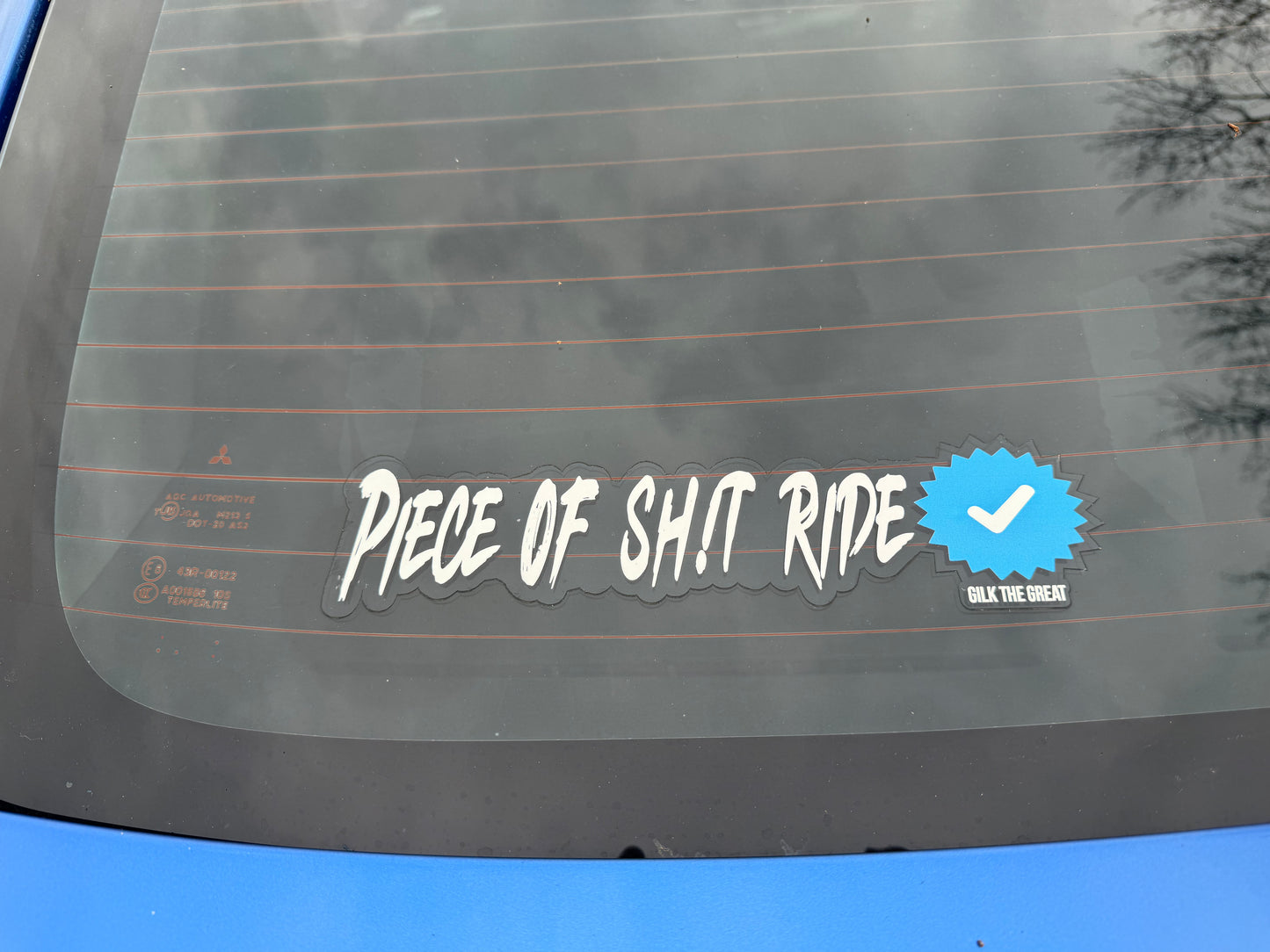Verified POS Ride Sticker